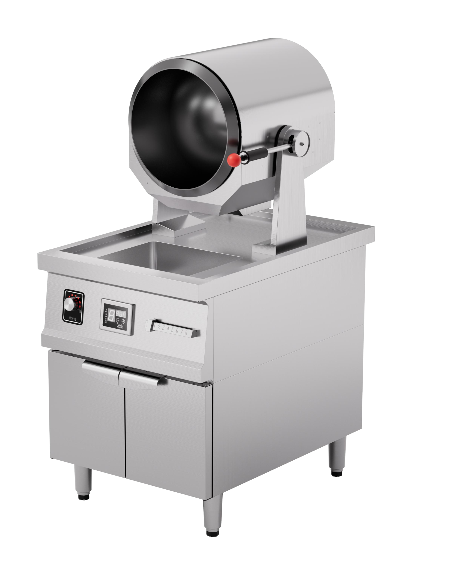 PREMIO INDUKCIJSKI AUTOMATSKI WOK S ROTIRAJUĆIM BUBNJEM RC-GSDC-360